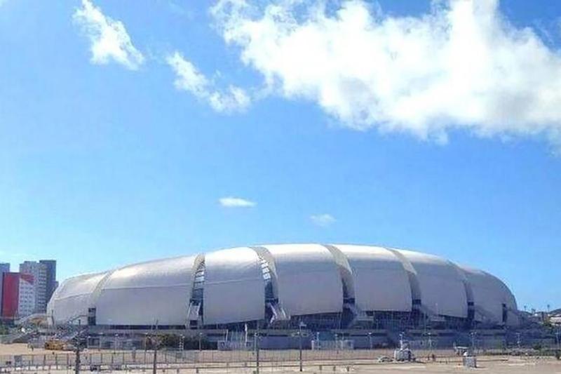 The modern and beautiful Arena das Dunas Stadium (optional visit)