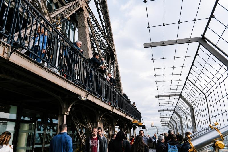 Paris: Audio Guided Visit to the Eiffel Tower 3rd Floor (Reserved Access)