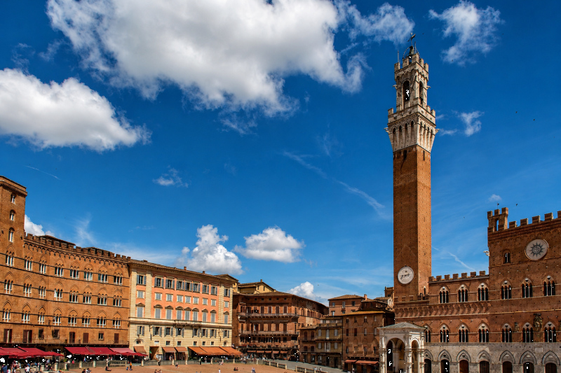 From Florence: Pisa, San Gimignano, Siena & its Cathedral Tour with Lunch & Wine