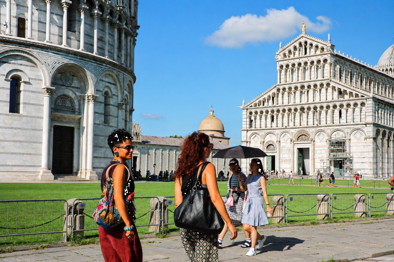From Florence: Pisa, San Gimignano, Siena & its Cathedral Tour with Lunch & Wine
