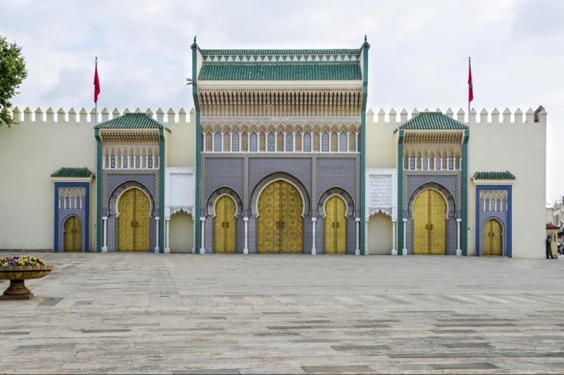 Royal Palace in Moroccan Fes