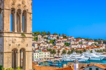 From Split: Private 3 Islands Tour to Hvar, Pakleni Islands & Brač by Mercan 34 Speedboat