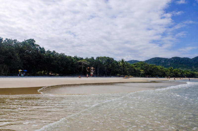 Ilha Grande: Roundtrip Shuttle Between Vila do Abraão Port & Lopes Mendes Beach