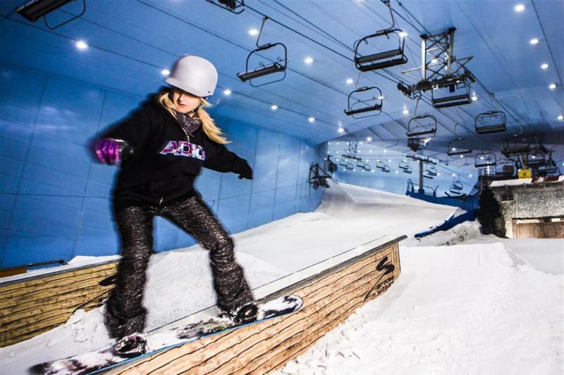 Enjoy having a cold experience in Ski Dubai