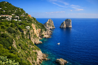 Capri Island with Blue Grotto One Day Trip from Rome with hotel pick-up