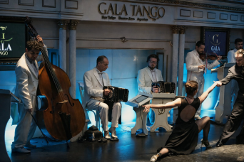 Gourmet Dinner and Tango Show at Gala Tango, with Tango Lesson