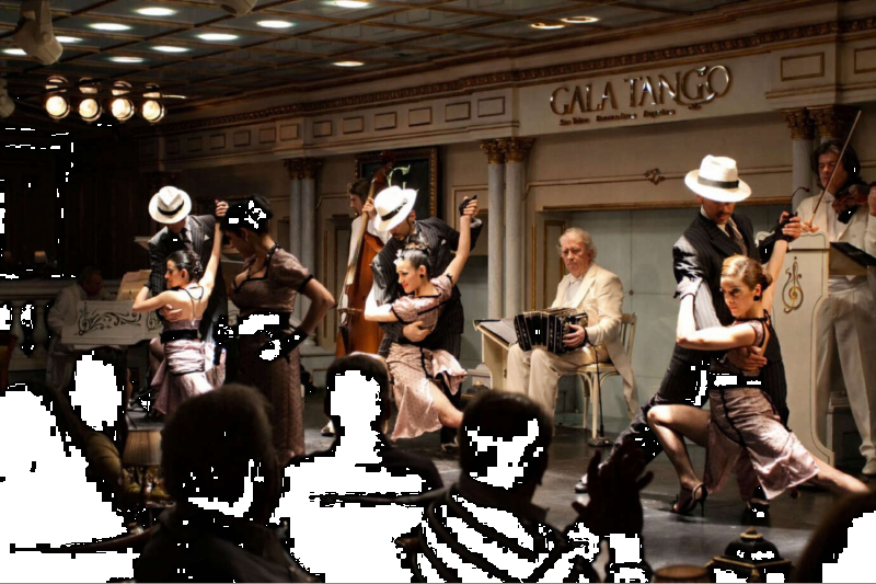 Gourmet Dinner and Tango Show at Gala Tango, with Tango Lesson