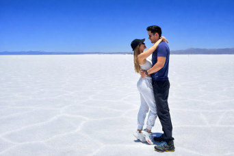 Discover the Salinas Grandes Salt Fields with Hill of Seven Colors