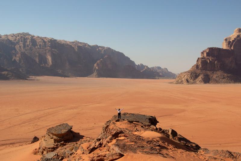 Amman -Wadi Rum (Jeep Ride 2 Hours) -Aqaba - Amman