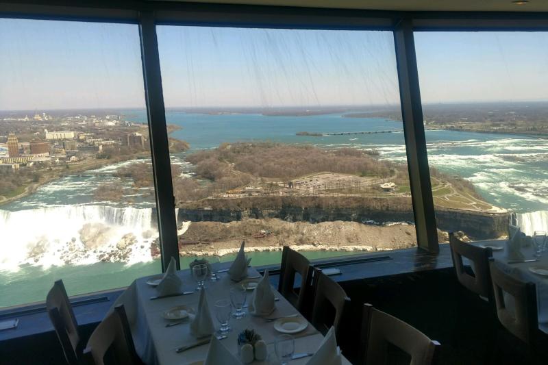 Canadian Falls Tour with Boat Cruise & Skylon Tower from Canada