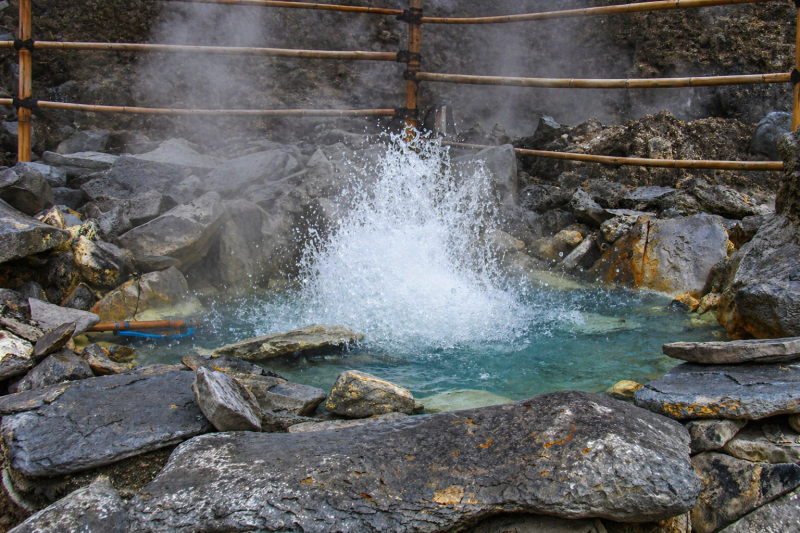 The Tangkuban Perahu Crater