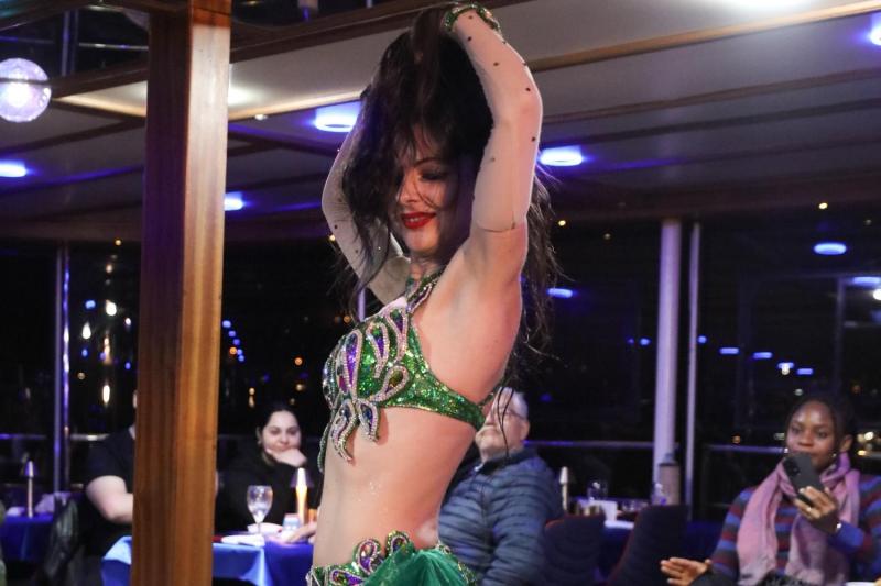Istanbul: New Year's Eve Dinner Cruise and Turkish Night on Bosphorus with Pickup & Drop-off