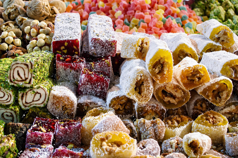 Turkish lokum factory
