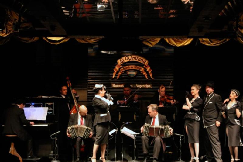 Dinner and Tango Show at La Ventana with Wine Tasting