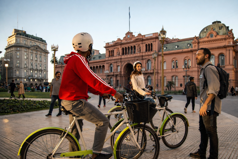 City Electric Bike Tour in Puerto Madero, La Boca and San Telmo