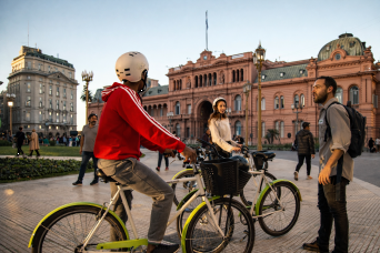 City Electric Bike Tour in Puerto Madero, La Boca and San Telmo