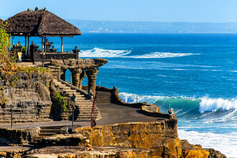 The iconic Tanah Lot Temple