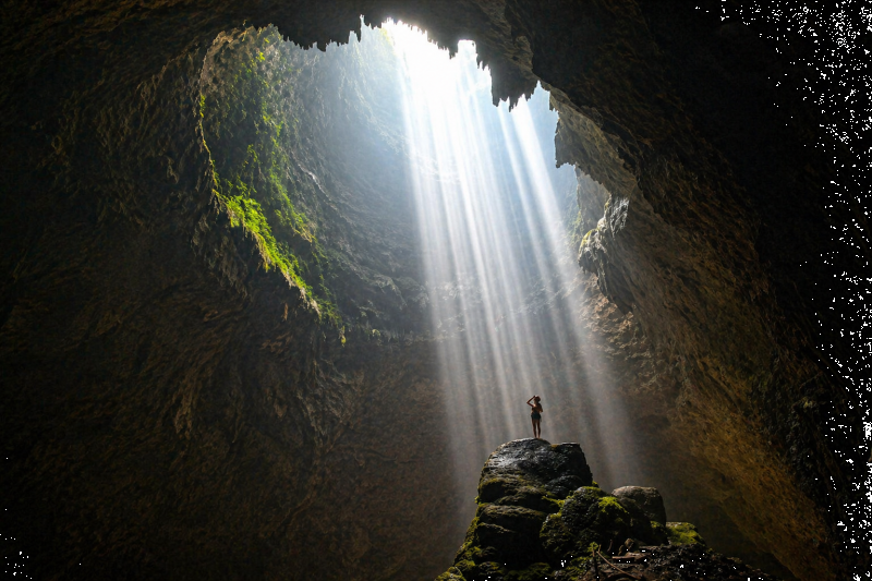 Inside Jomlang Cave