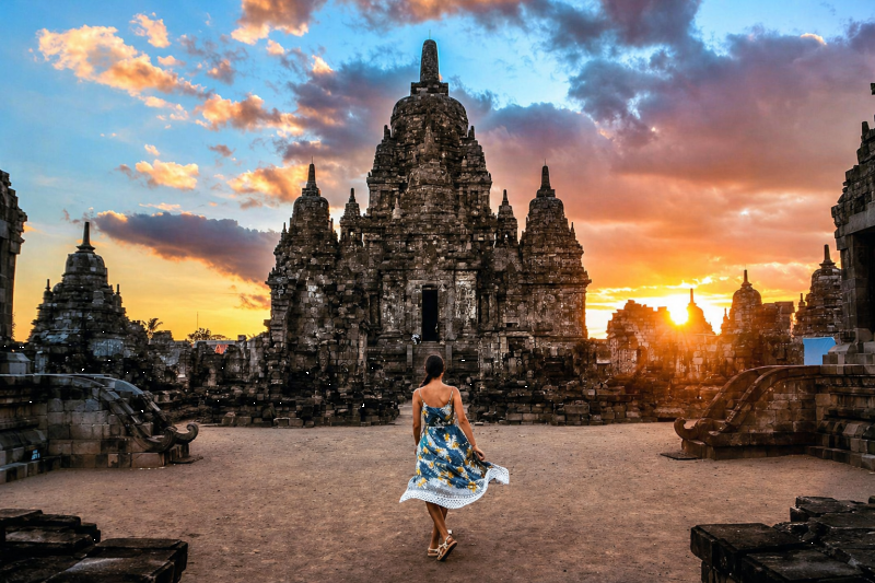 The iconic Prambanan Temple