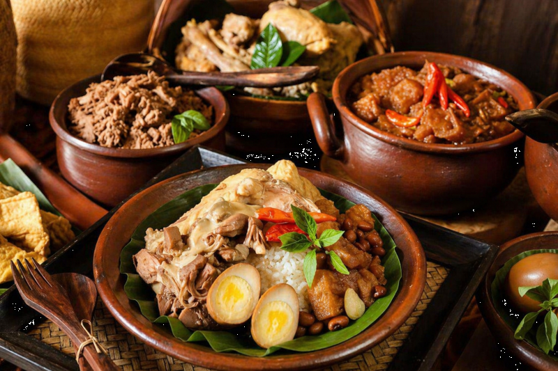 Gudeg is a typical Yogyakarta dish