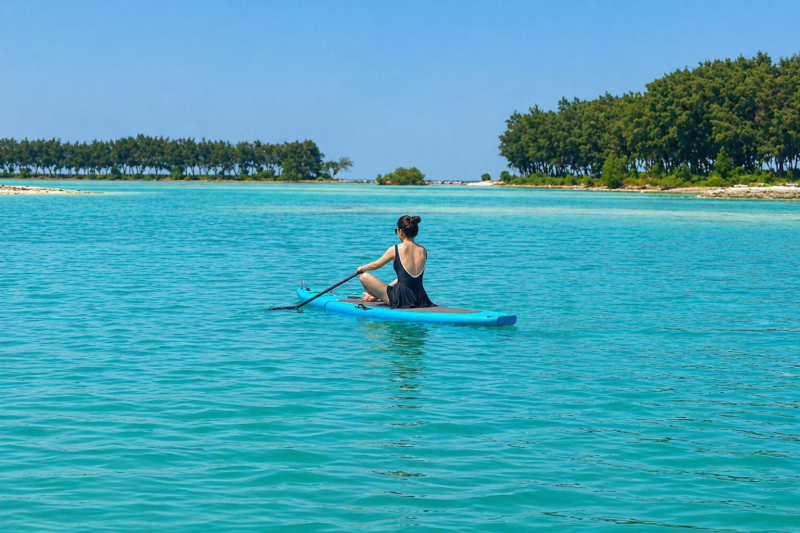 Enjoy canoeing at Asha Islan