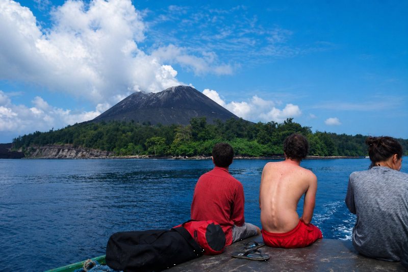 The boat to Krakatau’s Child