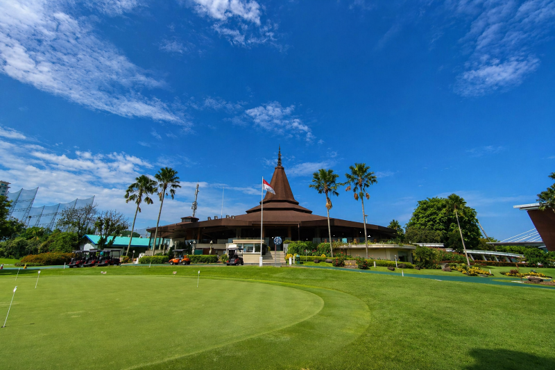 Club house at Pondok Indah Golf Course