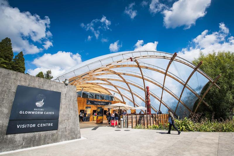Waitomo Caves Entrance