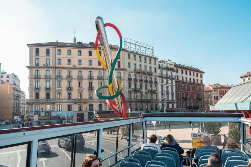Milan: Tour on Touristic Open Bus 72 Hours Ticket