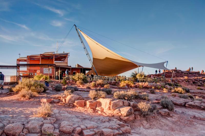 From Las Vegas: Grand Canyon West Rim Bus Tours with Helicopter and Boat Ride