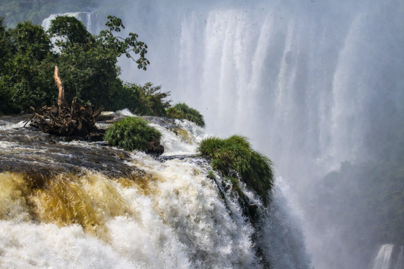 Iguazu: Argentine Falls with Great Adventure and Brazilian Falls with Transfers