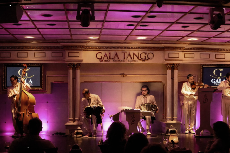 Gourmet Dinner and Tango Show at Gala Tango