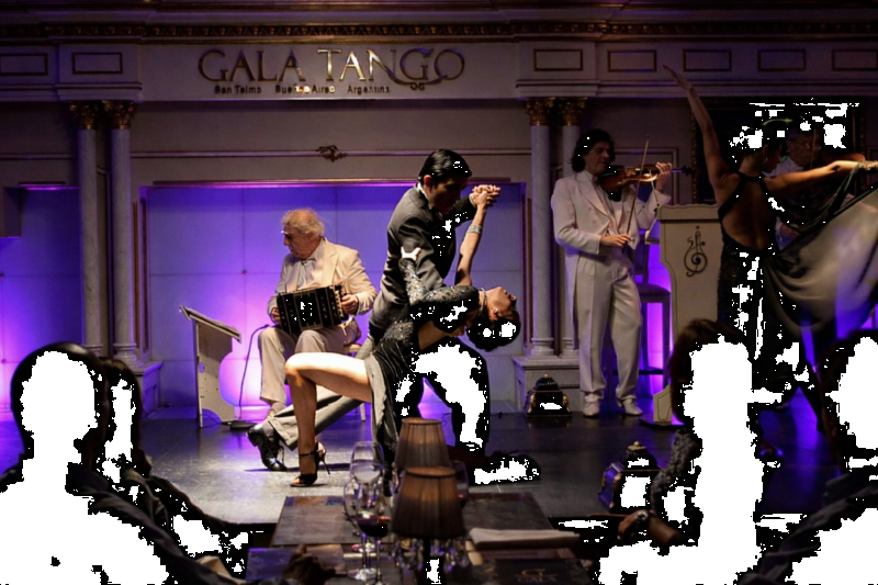 Gourmet Dinner and Tango Show at Gala Tango