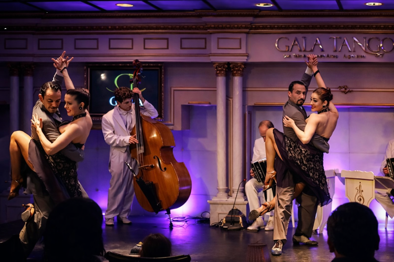 Gourmet Dinner and Tango Show at Gala Tango, with Wine Tasting
