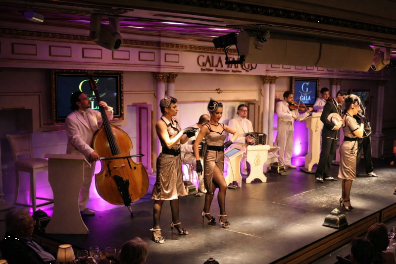 Gourmet Dinner and Tango Show at Gala Tango, with Wine Tasting