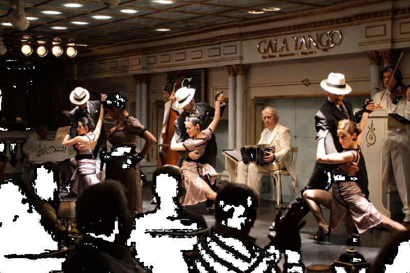 Gourmet Dinner and Tango Show at Gala Tango, with Wine Tasting