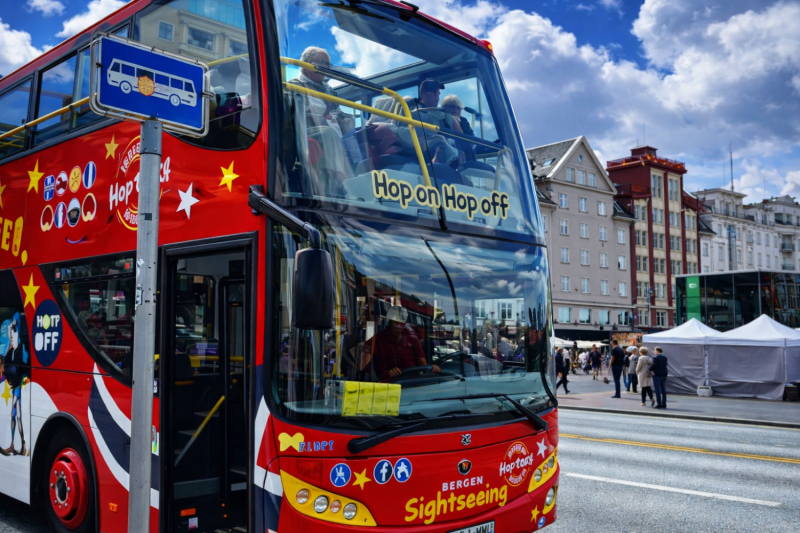 Bergen: Hop-on Hop-off Tour - 48 Hours Ticket
