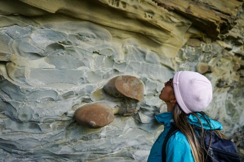 From Puerto Natales: Rock Painting Cerro Benitez