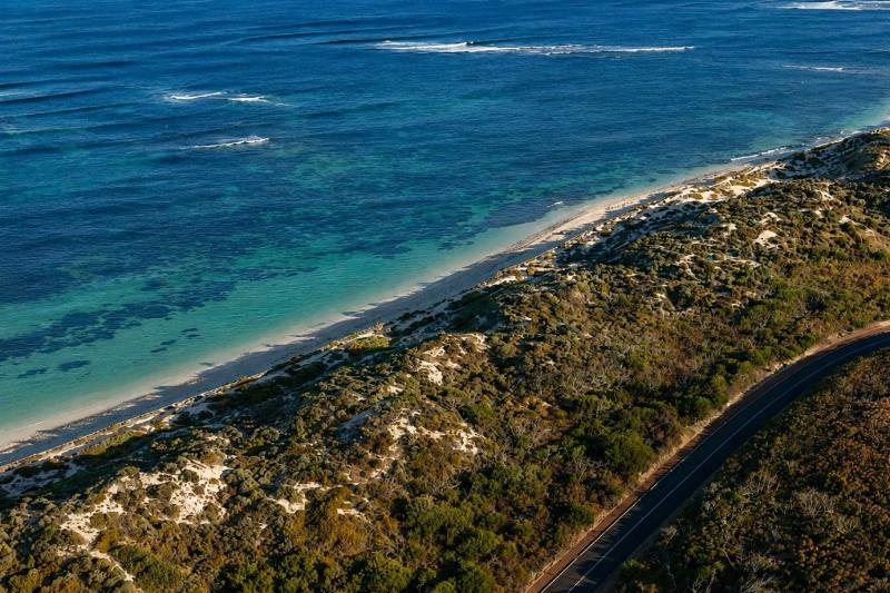 Enjoy the coastal scenery