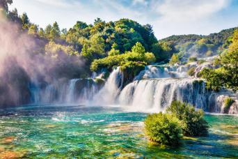 Split: Trogir and Krka National Park Guided Day