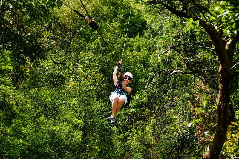 Extreme and fun zipline in Puerto Plata