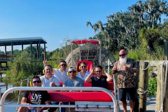 Small Airboat Swamp Tour