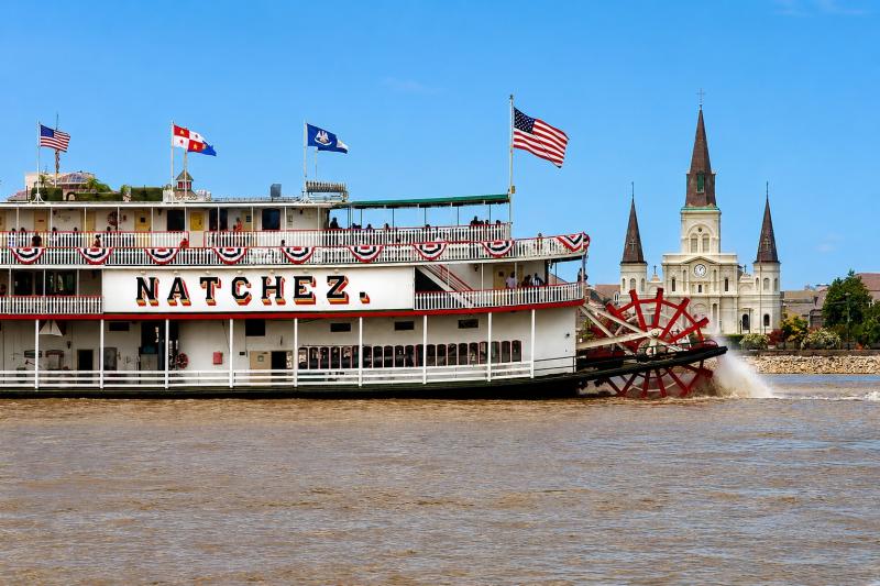 New Orleans Steamboat NATCHEZ Sunday Jazz Cruise with Brunch