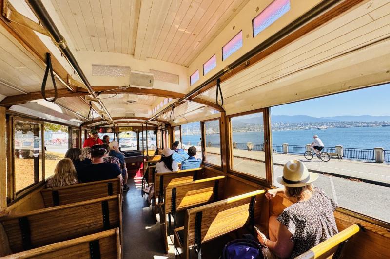 Vancouver: City & Granville Island Sightseeing Trolley Half-Day Tour