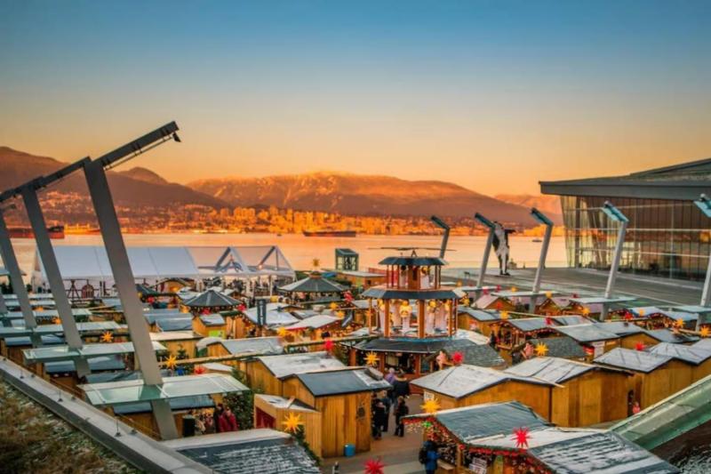 Vancouver: Christmas Lights Karaoke Trolley Tour with Optional VanDusen Botanical Garden Visit