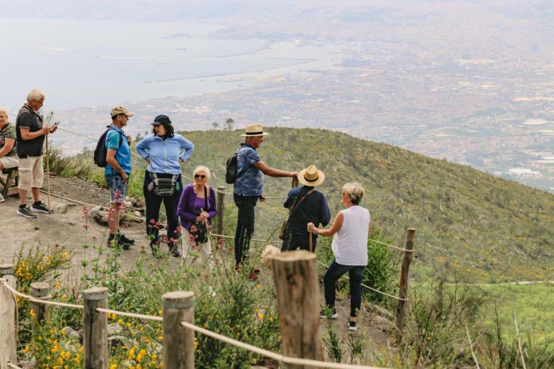 Private Tour of Pompeii & Mt. Vesuvius with Priority Access from Positano