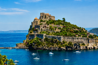From Sorrento: Private Tour of Ischia Full Day