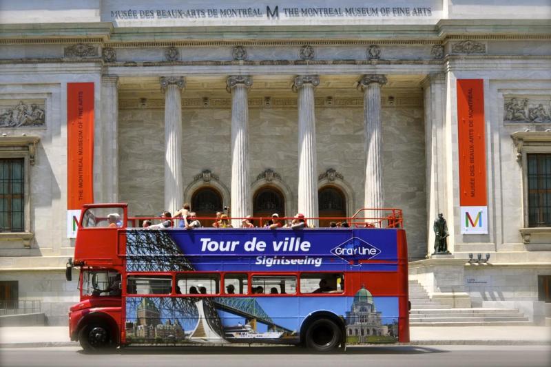 Hop-off and discover the Montreal Museum of Fine Arts