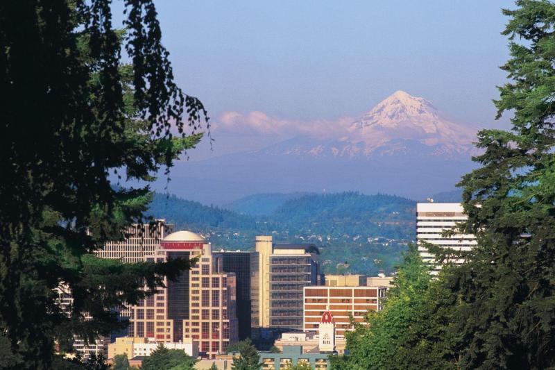 From Portland, Oregon: Gorge Explorer Multnomah Falls & Rose Garden