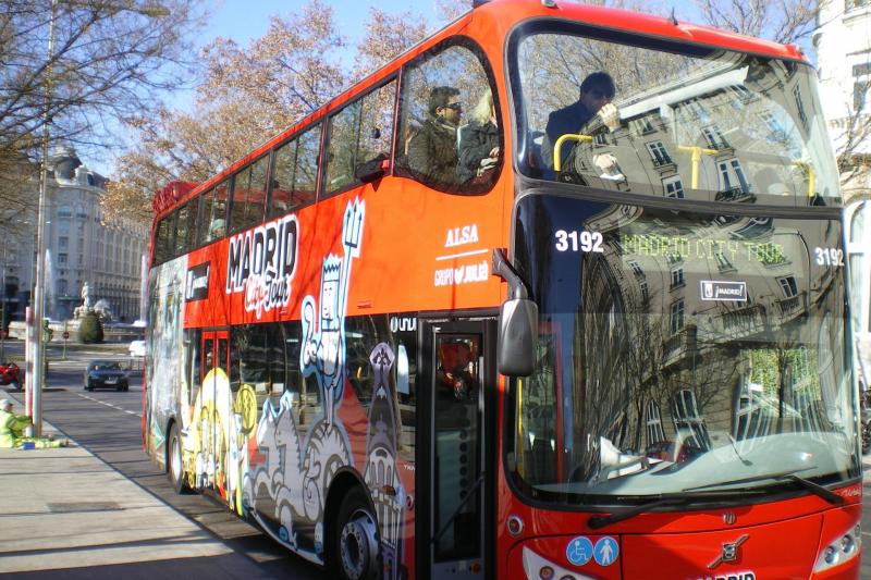 Madrid City Tour – Hop On Hop Off Bus